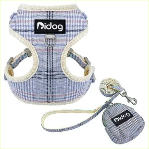 Harnais pour bichon maltais MIDOG avec laisse et pochette