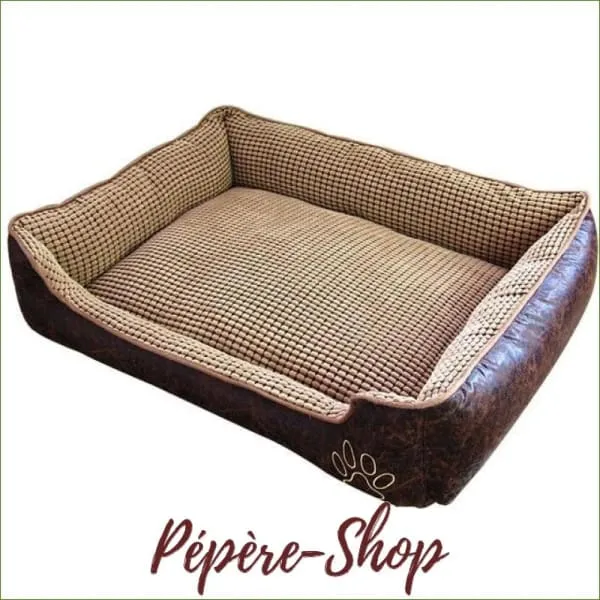 Panier déhoussable pour petit ou grand chien - lavable et confortable