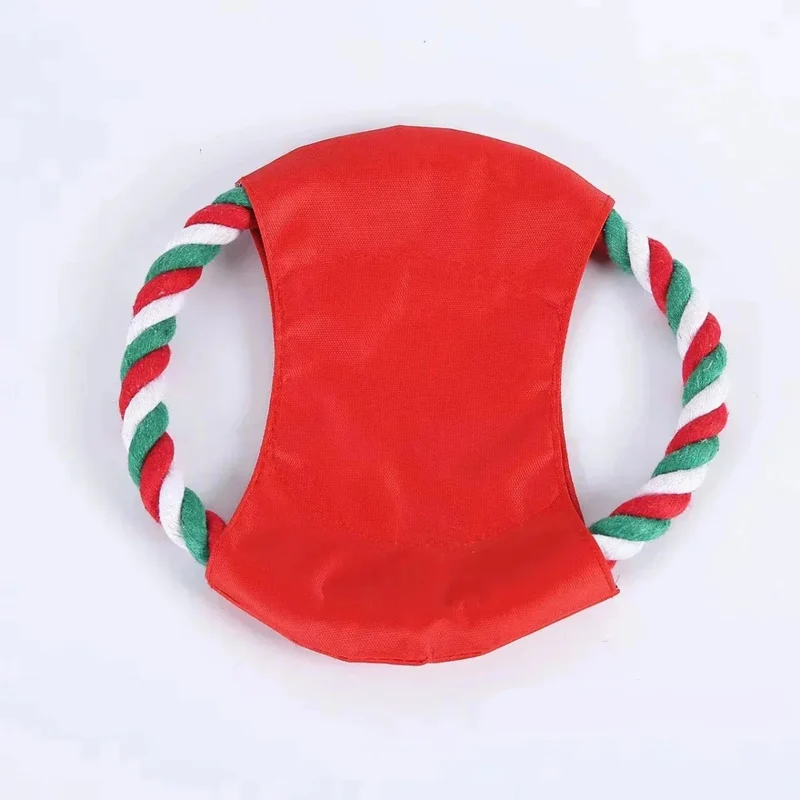 Disque Corde Noël Jouet Chien