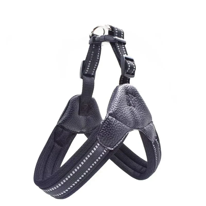 Harnais Anti-Traction Réfléchissant Gros Chien