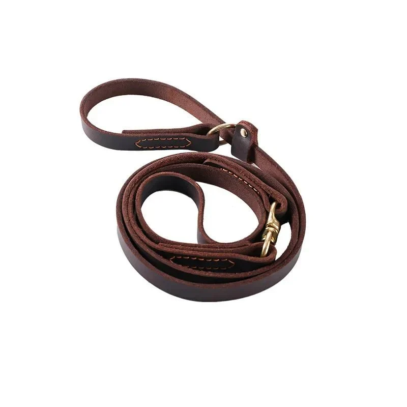 Laisse Cuir Martingale Husky Molosse
