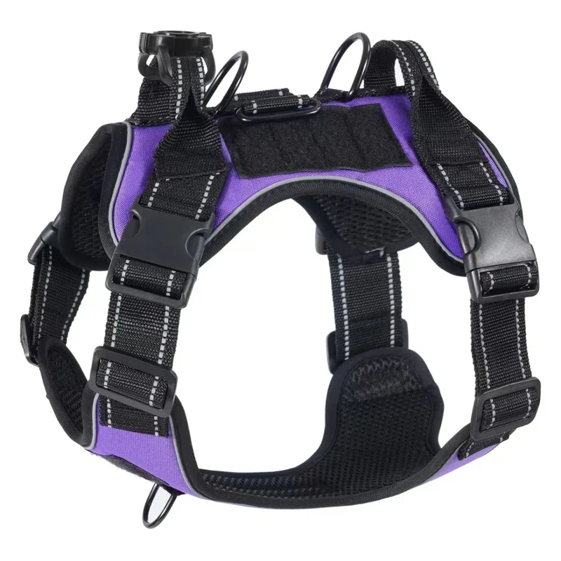 Harnais Violet Confort Robuste Gros Chien
