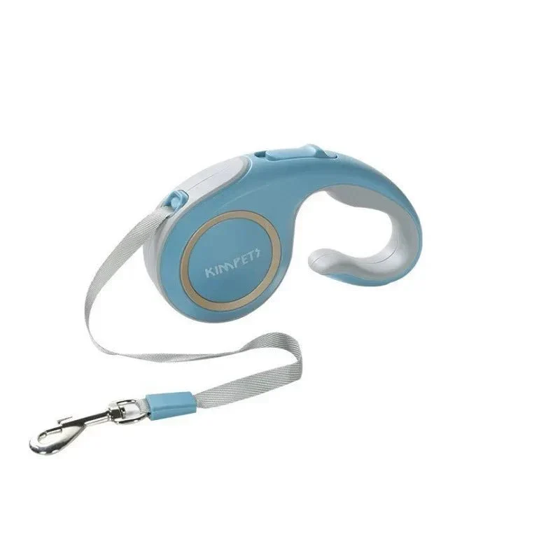 Laisse Rétractable 3-5m Gros Chien Renforcée