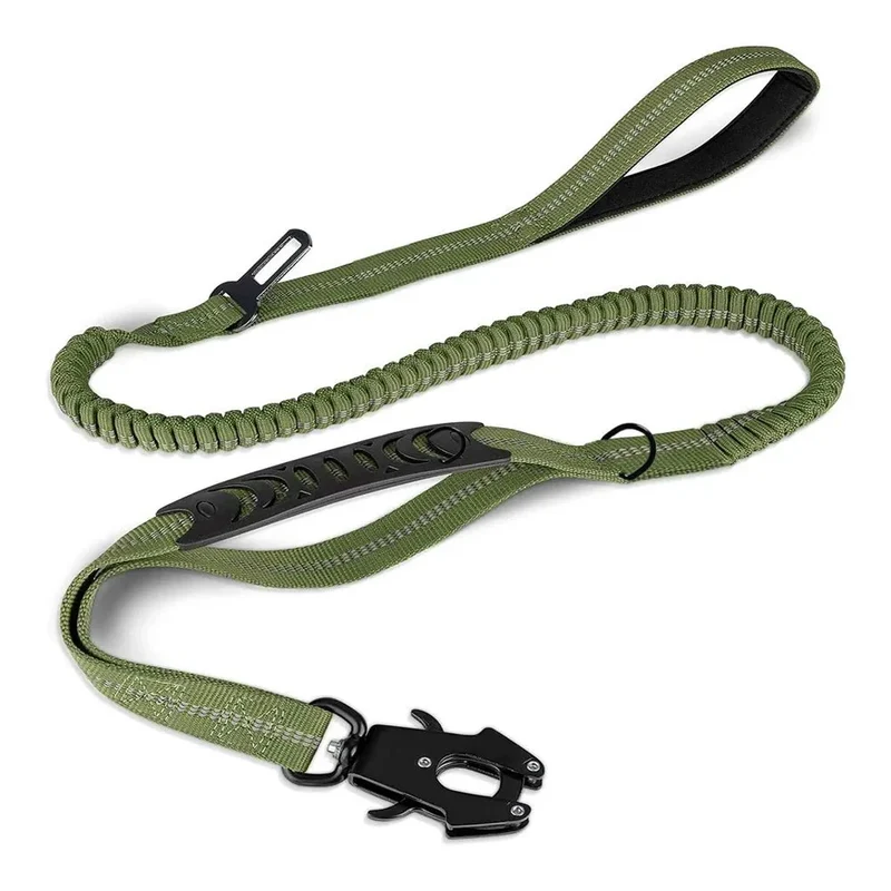 Laisse Bungee Anti-Traction Multicolore Gros Chien