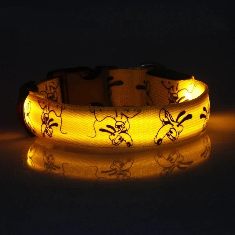 Collier LED Rechargeable USB Gros Chien Étanche