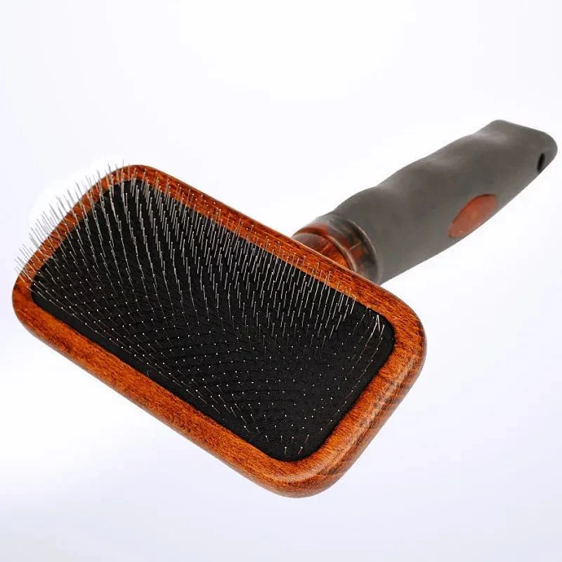 Brosse Bois Naturel Démêloir Pro Gros Chien