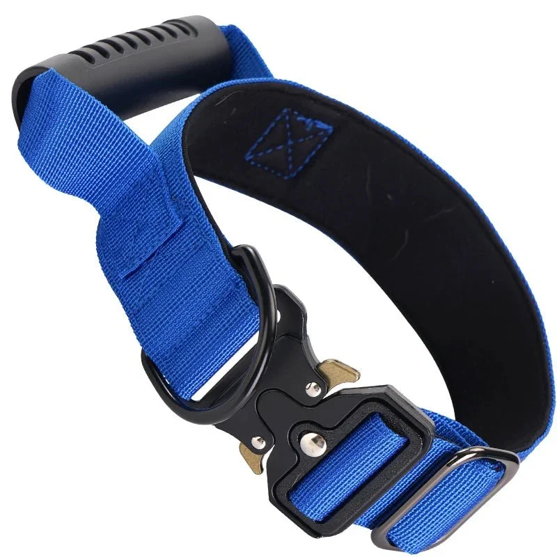 Collier Poignée Contrôle Gros Chien Tactique