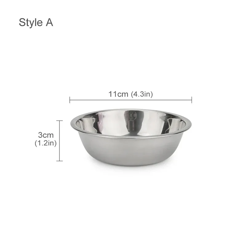 Gamelle Inox Antidérapante Chiot Gros Chien