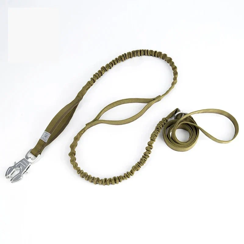 Laisse Tactique Bungee Nylon Camo Molosse