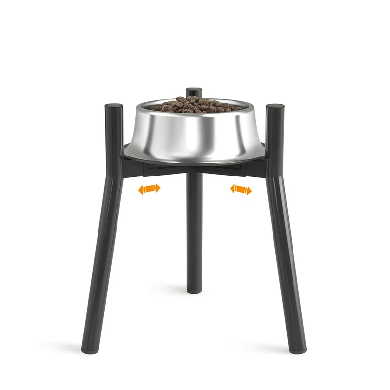 Support Gamelle Surélevée Design Gros Chien