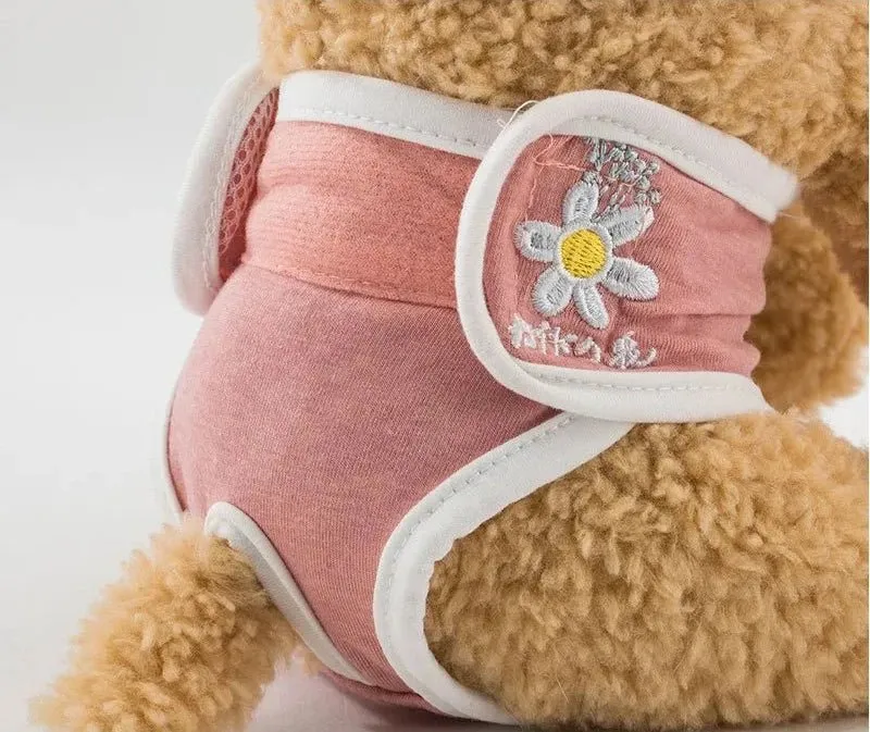 Culotte Hygiénique Lavable Chien Chaleurs
