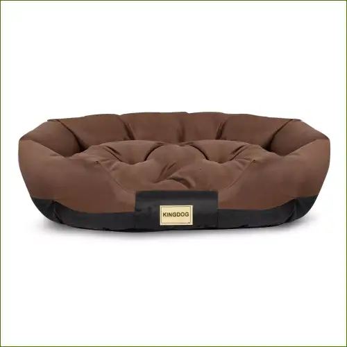 Panier pour berger allemand bicolore forme ovale