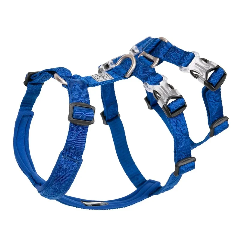 Harnais Réglable Bleu Berger Allemand Gros Chien
