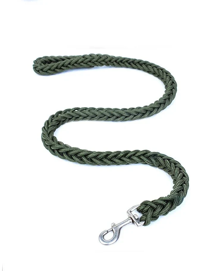 Laisse Corde Nylon Tressée Gros Chien