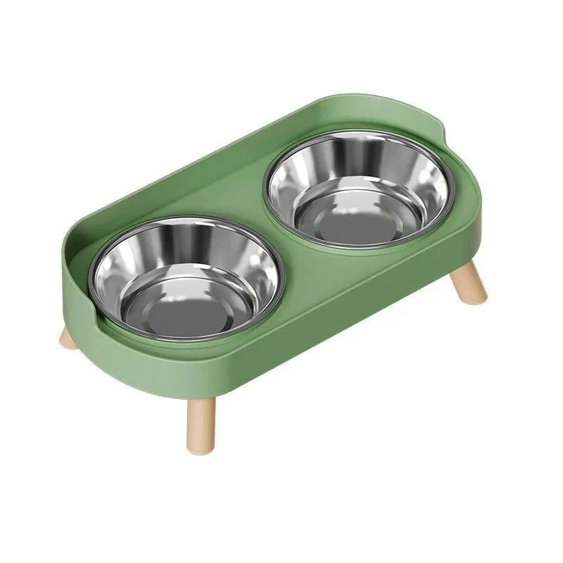 Gamelle Double Inox Gros Chien Antidérapante