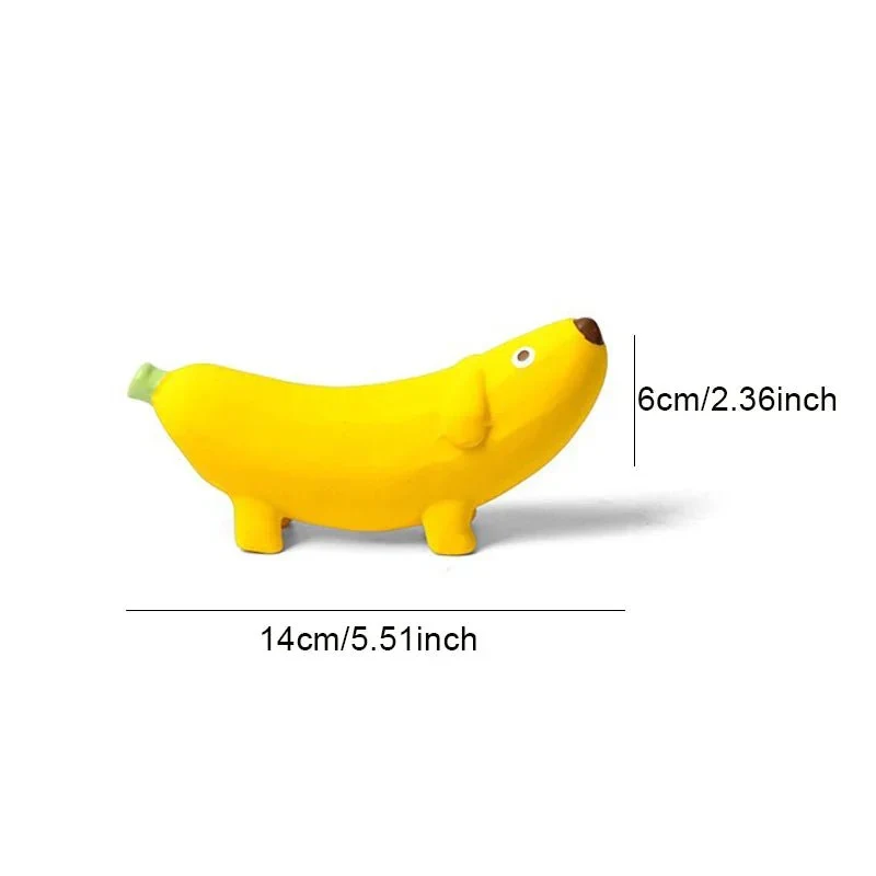 Jouet Latex Squeaky Gros Chien Fruits