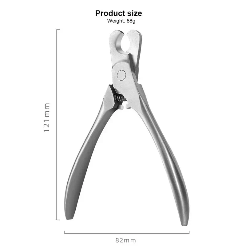 Coupe-Ongles Gros Chien Inox Ergonomique