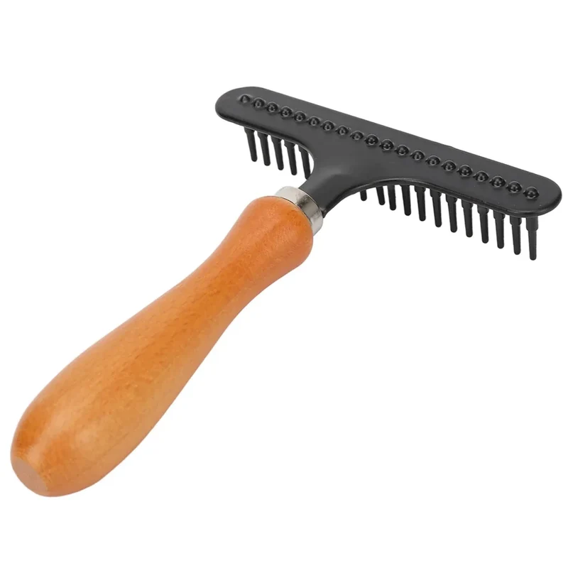 Brosse Râteau Démêlante Poils Longs Acier