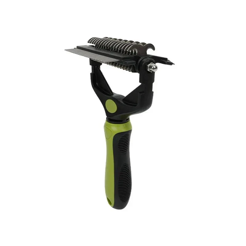 Brosse Toilettage 3-en-1 Inox Démêlante