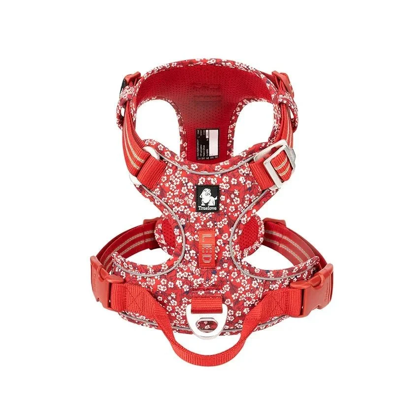 Harnais Petit Chien Rouge Réfléchissant 2kg