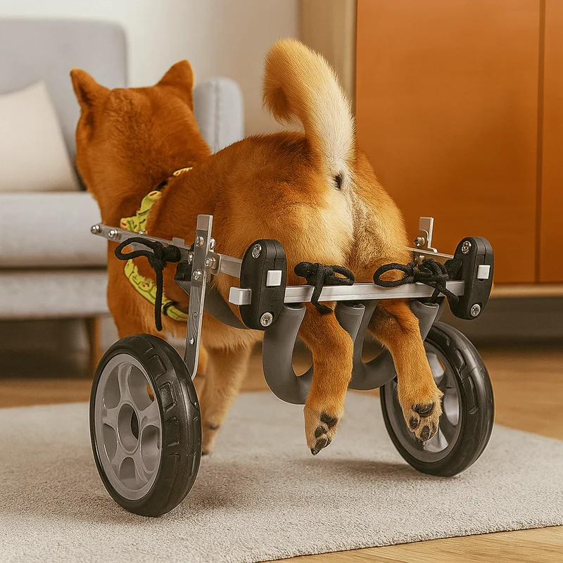 Chariot Mobilité Réduite Réglable Chien
