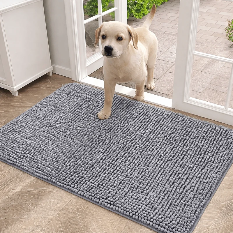 Tapis Absorbant Pattes Antidérapant Gros Chien