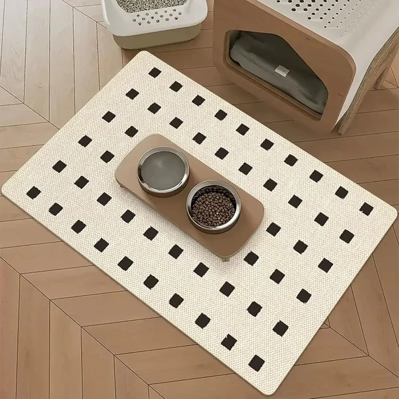Tapis Gamelle Absorbant Antidérapant Chien