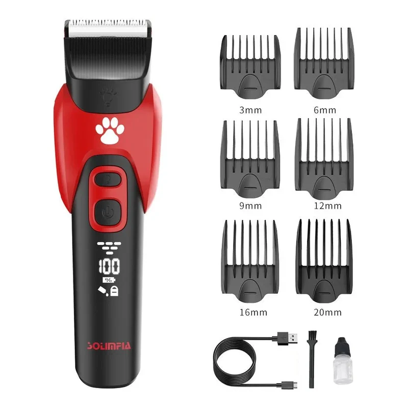 Tondeuse sans Fil Silencieuse 10W Chien