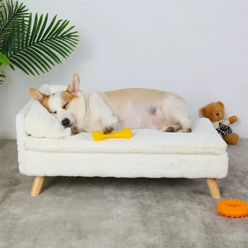 Canapé Luxe Doux Petit Chien Confort