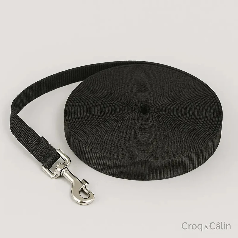 Longe Nylon 5m Gros Chien Renforcée