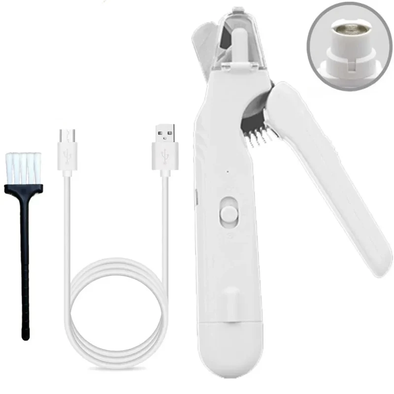 Coupe-Ongles Électrique LED Chien