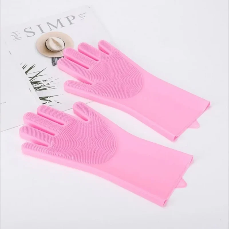 Gants Brosse Toilettage Silicone Gros Chien