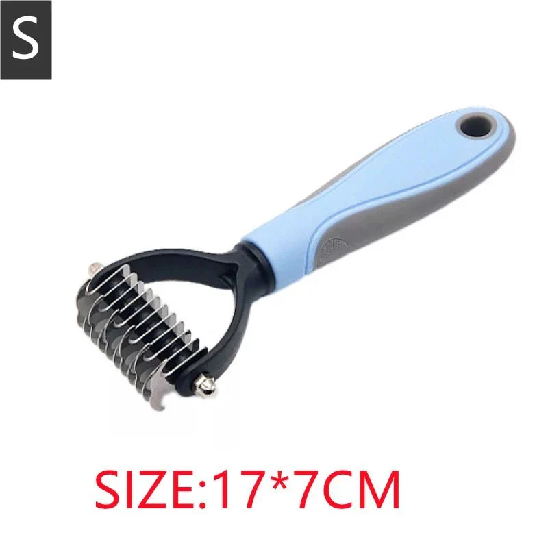 Brosse Débourrage Inox Anti-Nœuds Chien