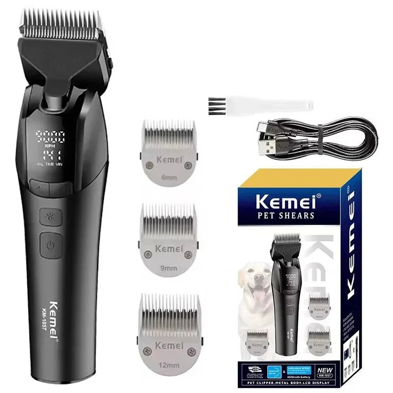 Tondeuse Électrique Pro Silencieuse Gros Chien