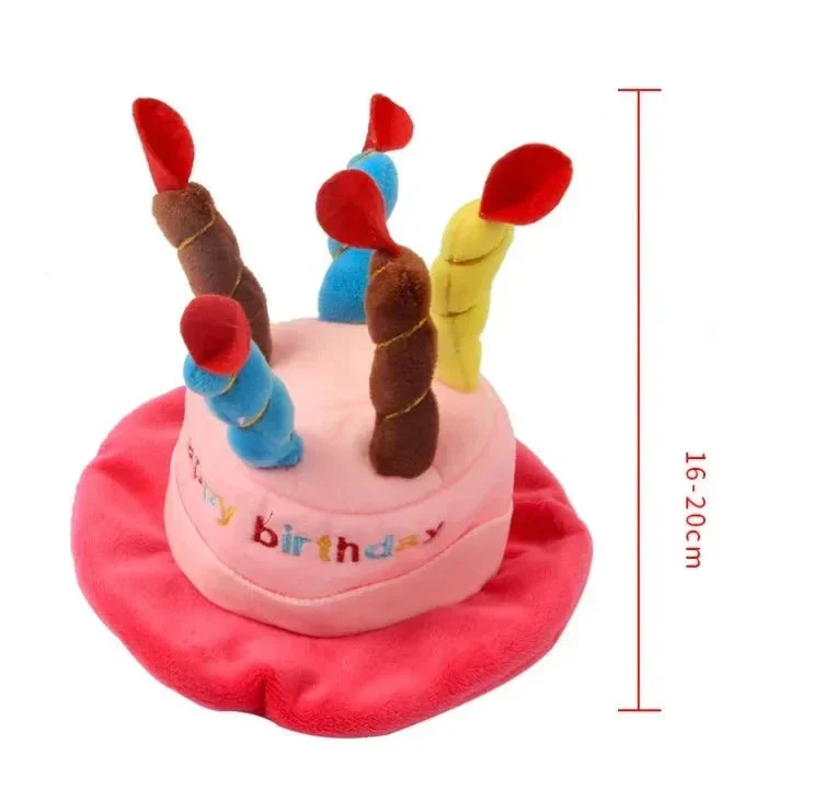 Jouet Chapeau Anniversaire Squeak Chien
