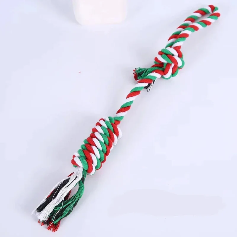 Jouet Corde Noël Festif Gros Chien