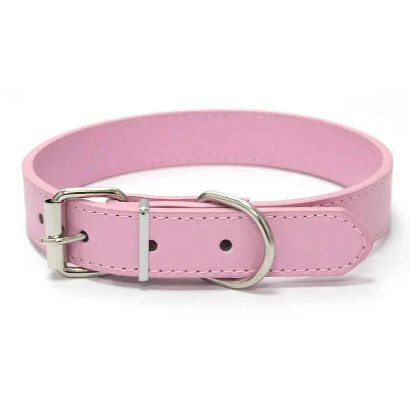 Collier Simili Cuir Ajustable Multicolore Chien