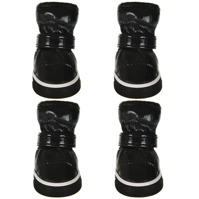 Bottes Hiver Imperméables Chien Neige
