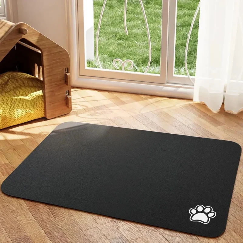 Tapis Sous Gamelle Antidérapant Absorbant