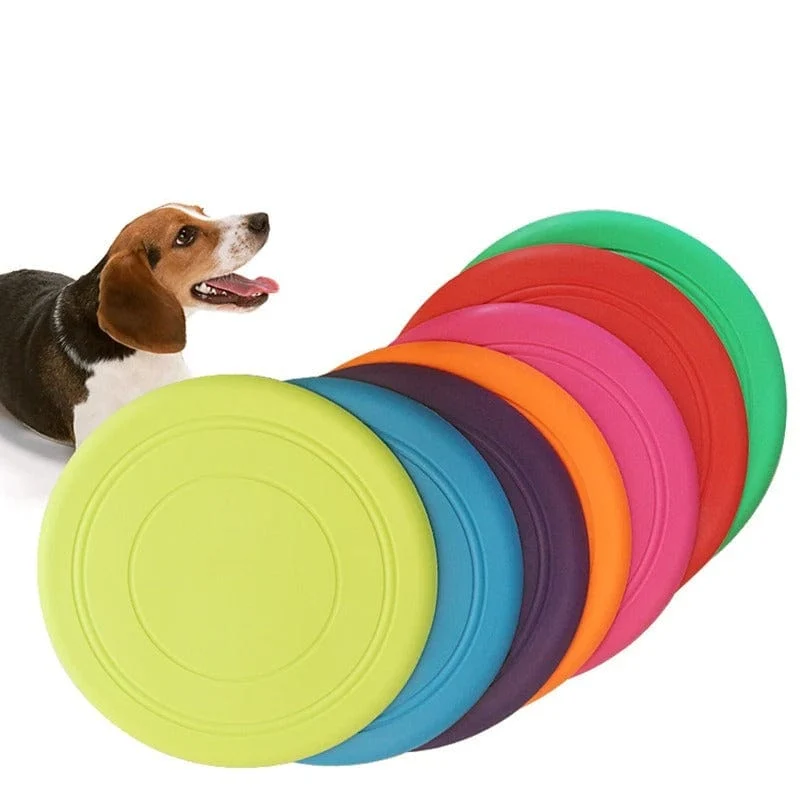 Disque Volant Silicone Frisbee Gros Chien
