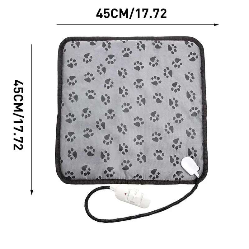 Tapis Chauffant Hivernal pour Animaux 2 Tailles