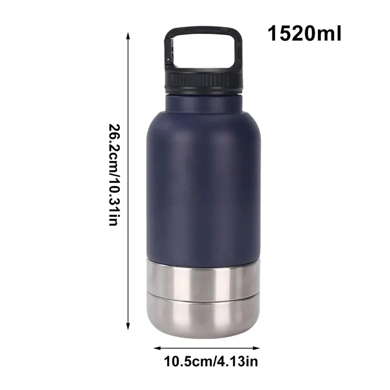 Gourde Isotherme 3-en-1 Gros Chien 1.5L