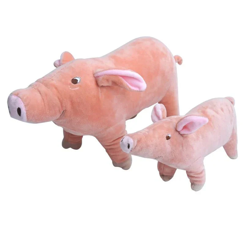 Peluche Cochon Ultra-Résistant Gros Chien