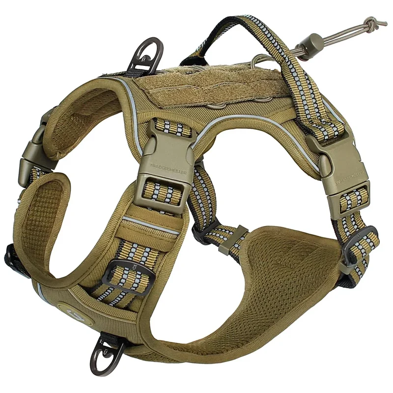 Harnais Tactique Camouflage Molosse K9