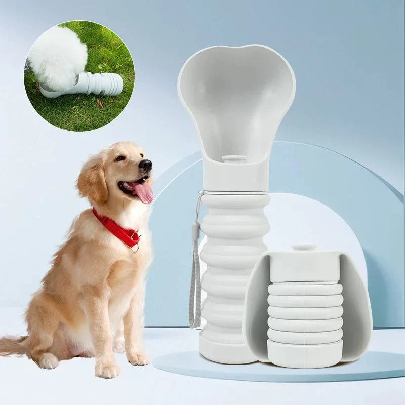 Gourde Pliable Promenade Gros Chien