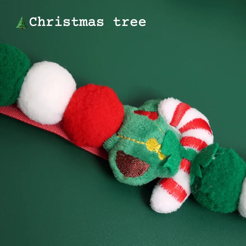 Collier Festif Noël Gros Chien Réglable