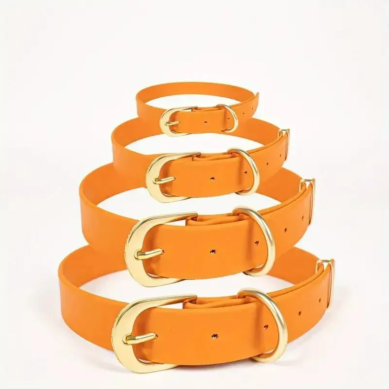 Collier Orange Haute Visibilité Gros Chien