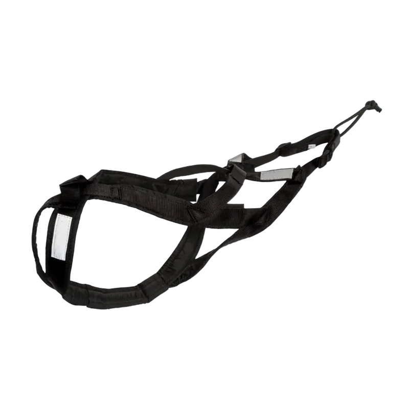 Harnais Canicross Réfléchissant Noir