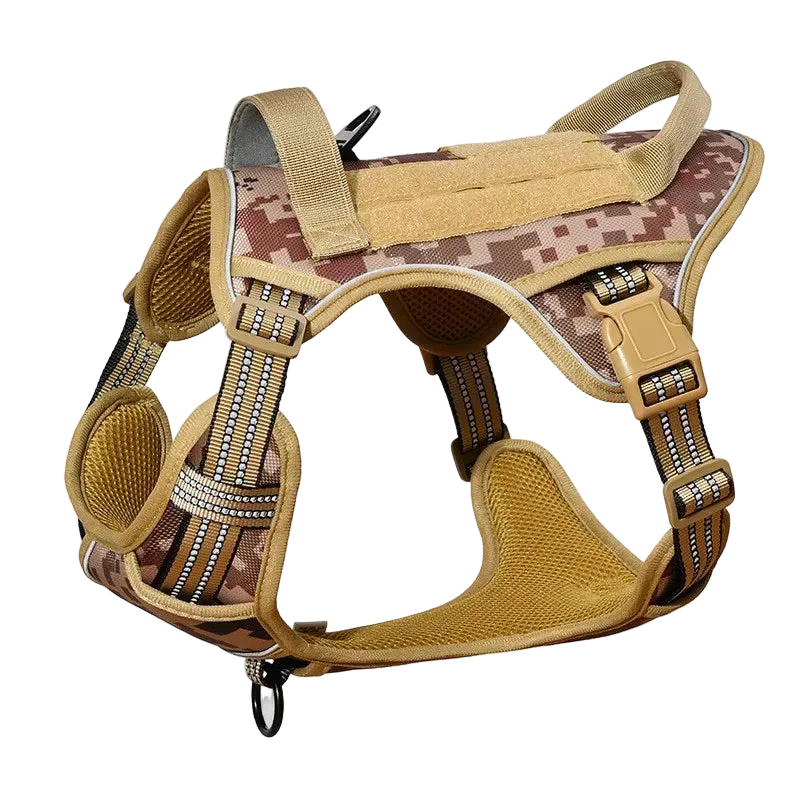 Harnais Tactique Chien Patchs
