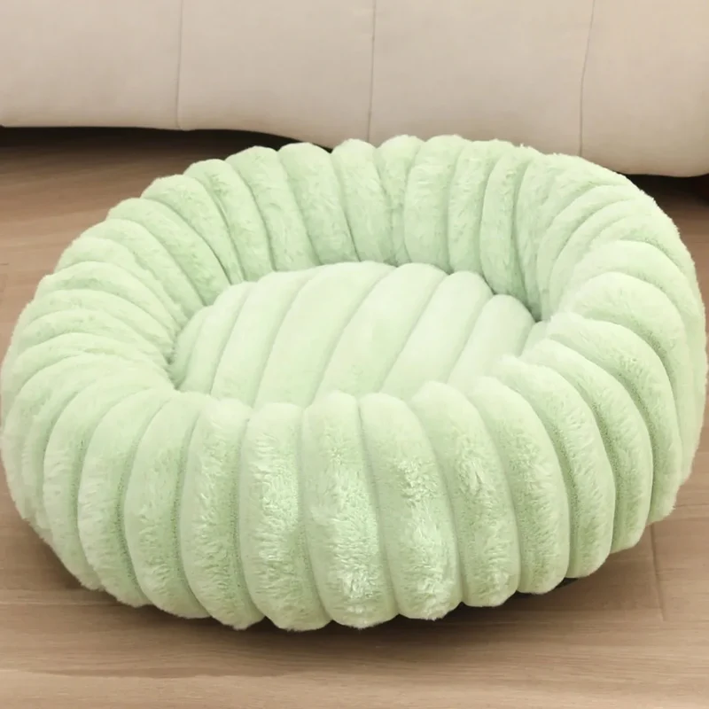 Panier Velours Vert Grand Chien Douillet L-XL